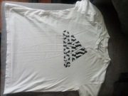 KOSZULKA ADIDAS BIALA L