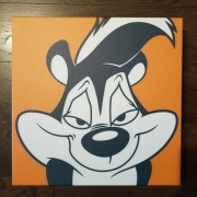 Looney Tunes (Pepe Le Pew) - Obraz na płótnie