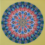 Mandala Obraz przedruk - Radosna Praca 