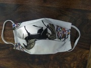 Maseczki materiałowe wielorazowe, ochronne.