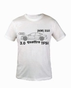 Koszulka z Audi w wielu rozmiarach i kolorach