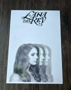 Plakat A4 kodak lana del rey poster black music 