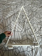 Choinka drewniana z drewna BIAŁA