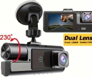 Wideorejestrator, podwójna kamera samochodowa