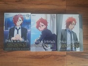 zestaw 3 książeczek manga "pokój w kolorach szczęścia" stan bdb