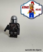 LEGO minifigurka Din Djarin z serii Star Wars, numer sw1135