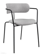 Krzesło Spider Szare Jysk Tapicerowane 4 szt. 