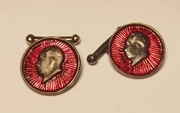 Mao Zedong - spinki do koszuli mankietów lata 70-te