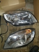 Reflektor lewy+prawy Skoda Fabia II 2 -2010