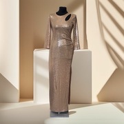 Rinascimento złota sukienka wieczorowa rozmiar M