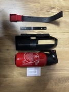 Gaśnica samochodowa 1kg wraz z uchwytem montażowym