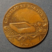 LICZMAN NIEMCY SAKSONIA - ŻETON RACHENPFENIG 1753-1788 J.W.Schlem