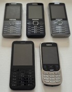 Zestaw telefonów Samsung Nokia