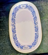 Półmiski ozdobne- tzw. Orbisówki. Huta szkła Wawel. 