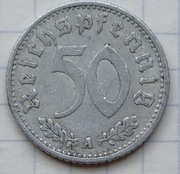 0550 Niemcy III Rzesza 50 fenigów 1935 A