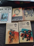 Aleksander Dumas - zestaw 4 utwory,5 książek!!!!!