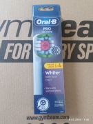 Oral b pro 3D white 4 sztuki końcówek 
