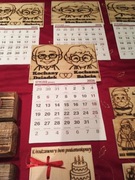 Kalendarz Dzień Babci Dzień Dziadka 2026 Prezent Urodziny Boże Narodzenie 