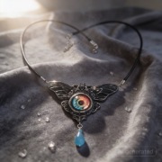 Naszyjnik handmade "Ćma"