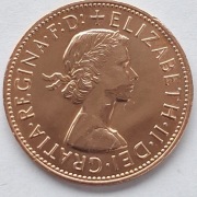  1 pens One Penny 1967  Wielka Brytania