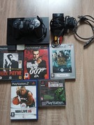 Konsola Sony PlayStation 2 - Konsola + Pad + 2 karty pamięci + Gry