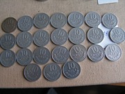 Cały z-w 10 gr od 1949 roku - wszystkie 24 szt !! 