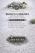 Grys Bianco Carrara biały kamień ozdobny | Poznań | KAMIEŃ OGRÓD SM