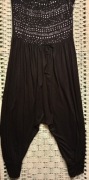 177. Sindbady - spodnie z dzianiny wiskozowej z dżetami ,rozm.L