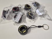 Breloczek fana formuły 1 Brelok F1 opona żółta mieszanka pośrednia