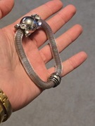 Masywna bransoletka damska, srebrna bransoleta