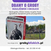Opieka nad grobami Sulejówek - dekoracja i sprzątanie grobu