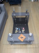 Szklany stół do salonu