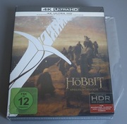 6x Blu-ray 4K UHD: The Hobbit Trylogia 4K Wersja rozszerzona i kinowa PL
