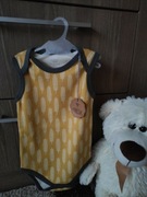 Body chłopięce rozmiar 6-12m bawełna organiczna