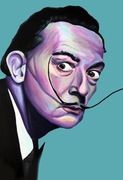 Obraz akrylowy „Salvador Dali” 50x70