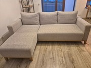 Sprzedam nowoczesną, narożną sofę w stylu skandynawskim