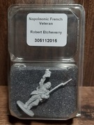 Black Powder Napoleonic French Veteran czapka Warlordgames