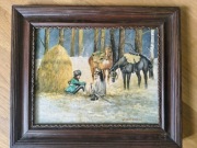 Stary obraz olejny