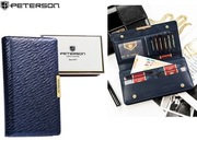 Portfel damski Peterson niebieski