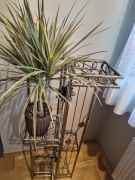 Kwietnik metalowy 130cm wysokości stojak na rośliny 