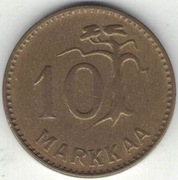 Finlandia 10 markkaa 1953 - 20 mm - nr 1