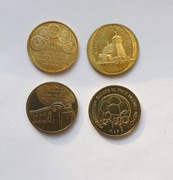 2 zł. 4 szt  180  L.Bankowości .Kościół w Haczowie  Fifa   100 L.Teatrru 