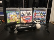 PlayStation Move Kinect PS3 PS4 kamera kontroler różdżka pad kinekt 3 gry