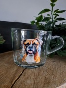 Szklanka kubek Handmade 400ml Bokser