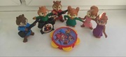 Alwin i wiewiórki 7szt figurek alvin