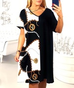 DUŻA sukienka  50-52-54-56 plus size --,3xl,4xl,5xl,6xl