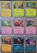 Zestaw 9 kart Pokemon hallowen