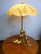 STARA OKAZAŁA LAMPA SALONOWA art deco - AKT