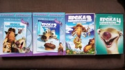 EPOKA LODOWCOWA ZESTAW 4 CZĘŚCI NA DVD - POLSKI DUBBING -BDB STAN