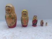 Matrioszki babuszki czasy ZSRR 10 x matrioszka babuszka Vintage 